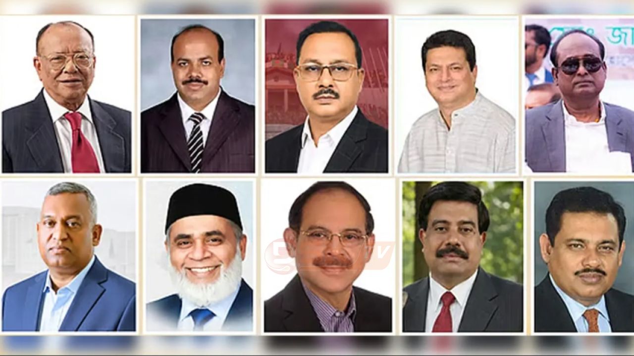 নির্বাচনে শীর্ষ ১০ ধনী প্রার্থীর মধ্যে চাঁদপুর-২ আসনের ডা.জালাল উদ্দীন 