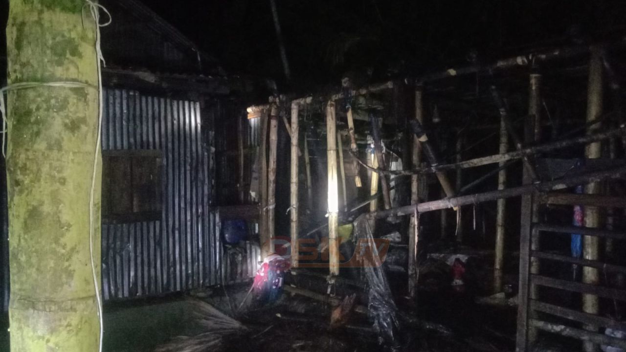 পিরোজপুরে গভীর রাতে বসতঘরে লু'টপাট ও অ'গ্নিসংযোগ, আ'হত ১