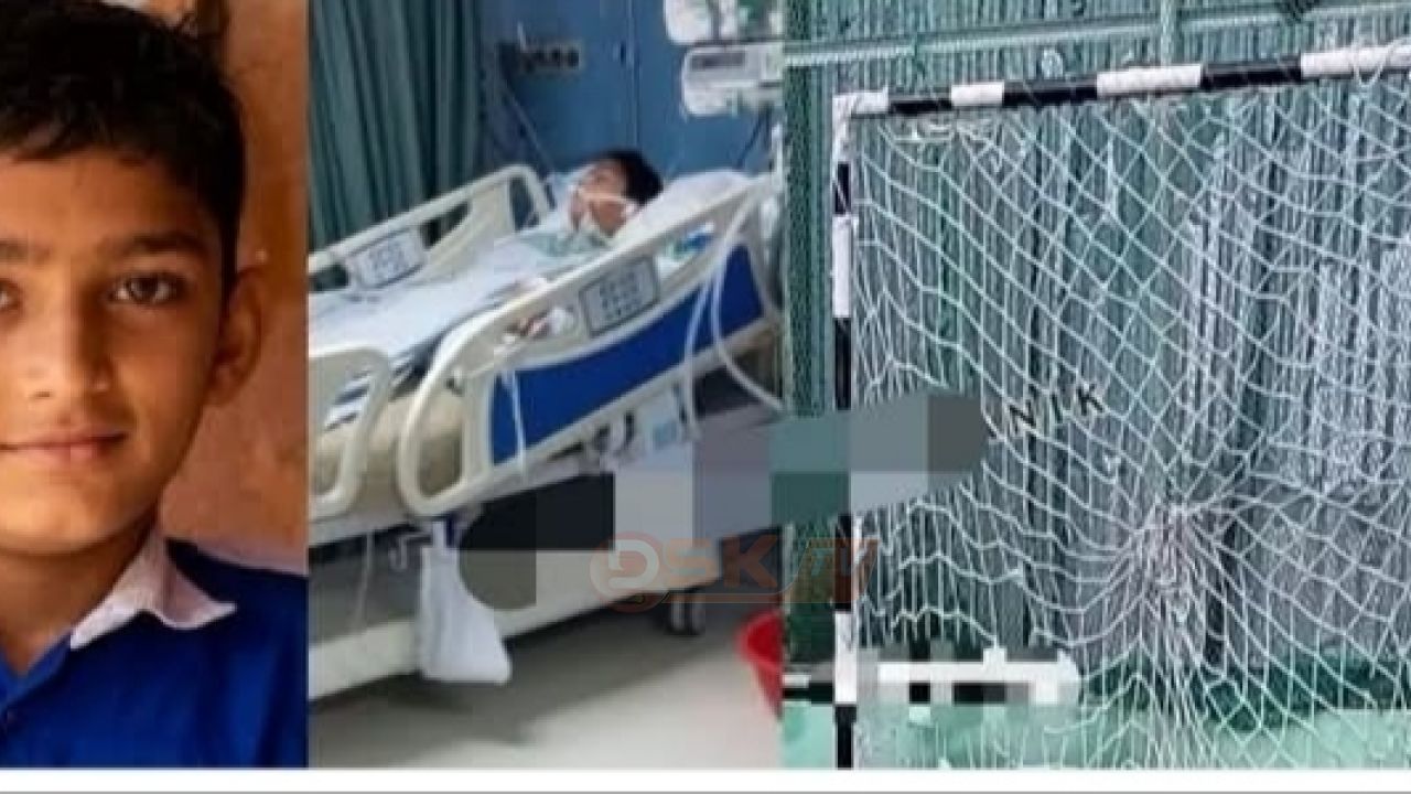 ফুটবল খেলতে গিয়ে গোলপোস্ট ভে'ঙে প্রাণ গেল তৃতীয় শ্রেণির ছাত্র এনায়েতের