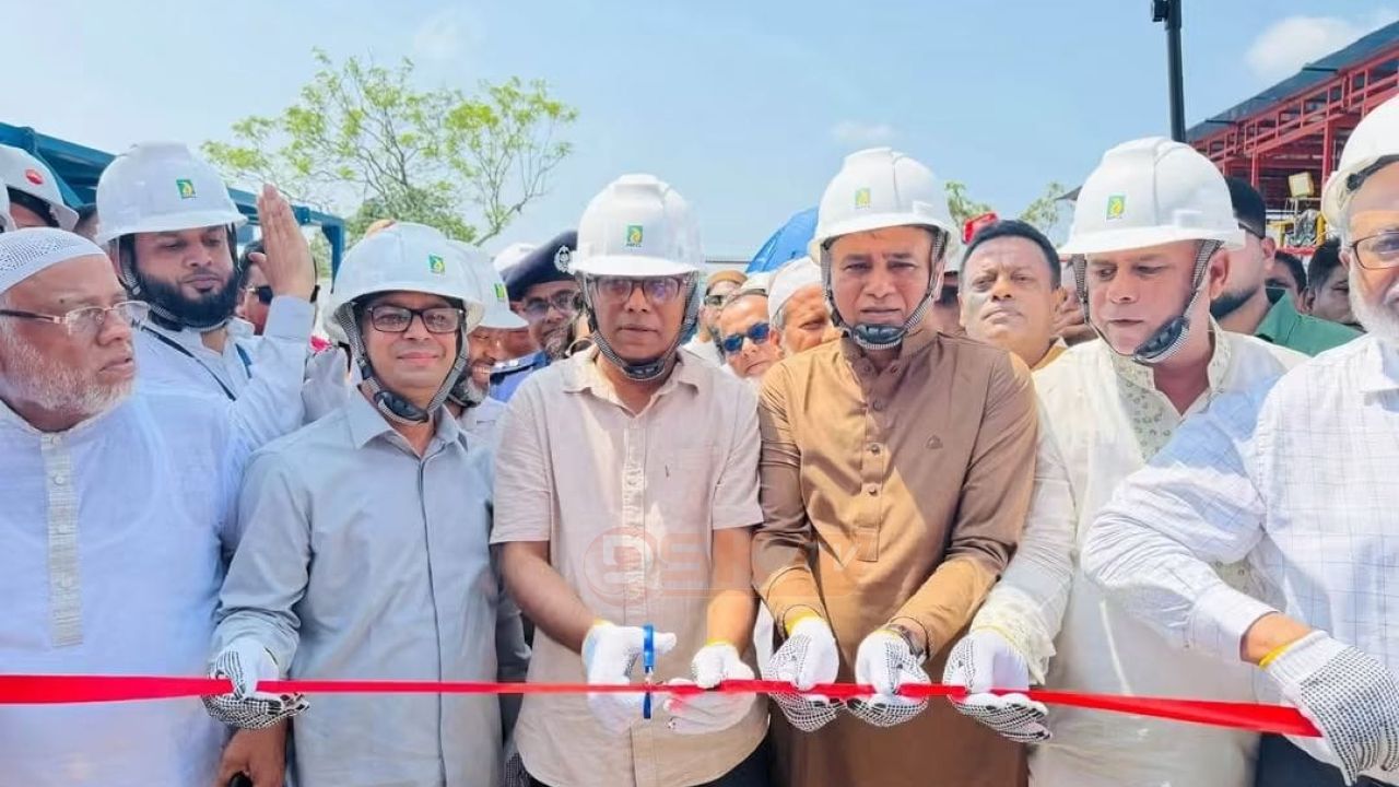 ব্রাহ্মণবাড়িয়ায় তিতাস-২৮ কূপের আনুষ্ঠানিক গ্যাস উৎপাদন শুরু