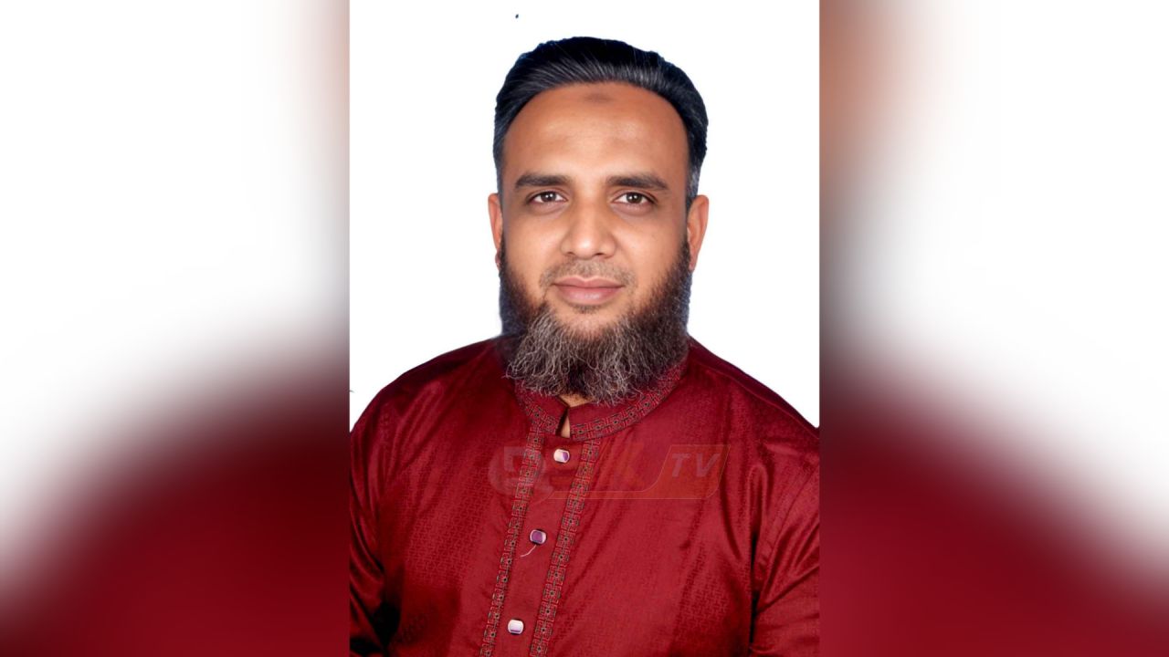 মতলবে ব্যবসায়ীদের অধিকার সুরক্ষায় টেলিফোন মার্কায় ভোট চাইলেন সাংবাদিক রেদওয়ান জাকির