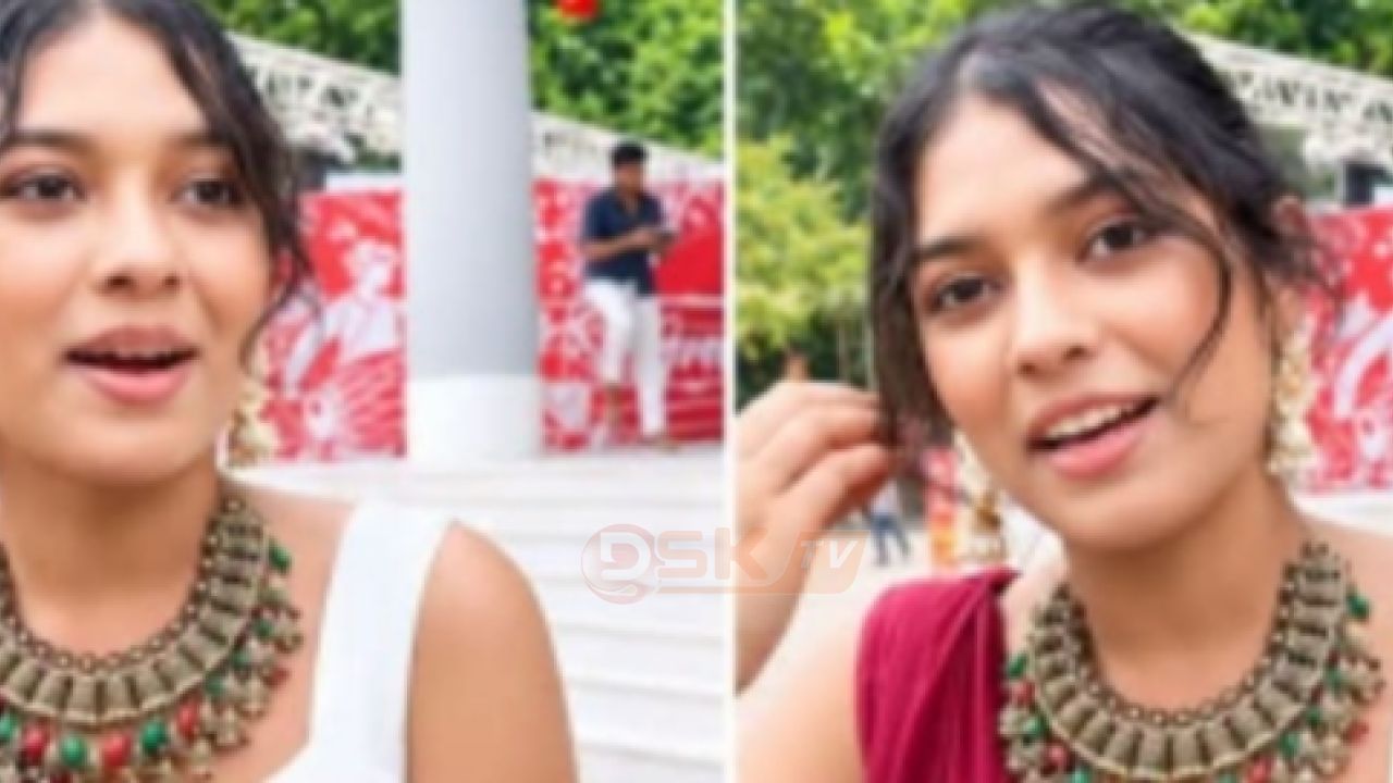 ঈদে আনন্দ নিয়ে পূজা অনেক রঙিন। পূজার মন্ডপে মুসলিম তরণী মন্তব্য  